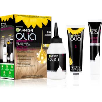 Garnier Olia Big Kit permanentná farba na vlasy odtieň 9.0 Light Blond