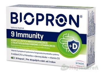 BIOPRON 9 IMMUNITY 30+ VIT.D3 kapsúl