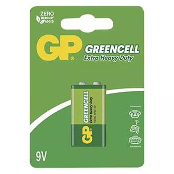 Batéria jednorazová zinkochloridová, klasická, 9V, 9V, GP, blister, 1-pack, Greencell