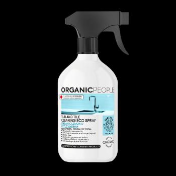 ORGANIC PEOPLE Ekologický čistiaci sprej do kúpeľne, citrón a jablčný ocot 500 ml