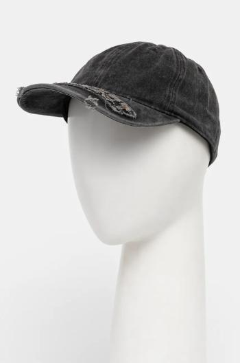 Šiltovka Y/Project Y/PROJECT BASEBALL CAP šedá farba, s nášivkou, 621CA002