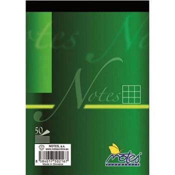Notes A6, 50 listov, štvorčekový (16055/4b)