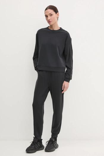 Tepláková súprava EA7 Emporio Armani dámska, čierna farba, AF12643.7W000121