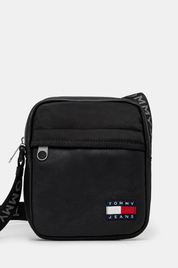 Malá taška Tommy Jeans čierna farba, AM0AM13316
