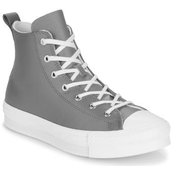 Converse  CHUCK TAYLOR ALL STAR EVA LIFT LEATHER  Členkové tenisky Šedá