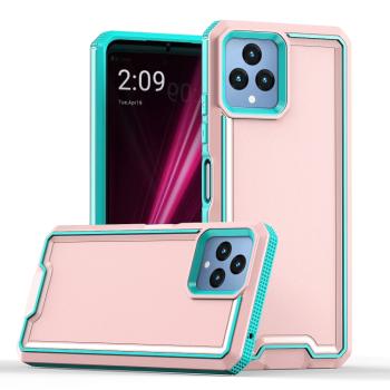 DOUBLE COLOR Ochranný kryt pre T Phone / T Phone 2023 ružový