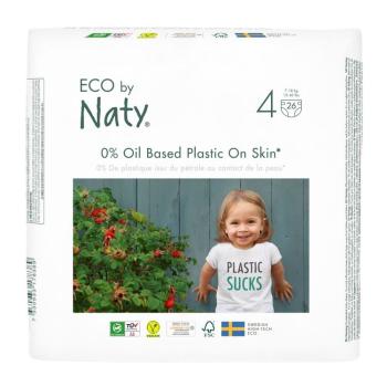 Naty Nature Babycare Maxi 7-18 kg 26 ks,ECO BY NATY Plienky jednorazové 4 (7-18 kg) 26 ks