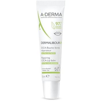 A-DERMA Dermalibour+ Reparačný CICA-Balzam na pery 15 ml (3282770143683)