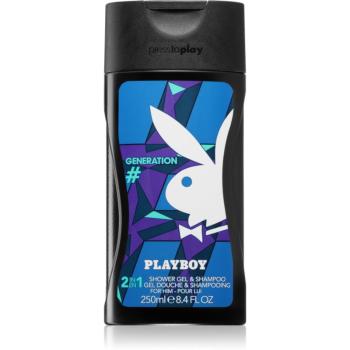 Playboy Generation sprchový gél 2 v 1 pre mužov 250 ml