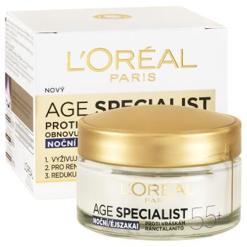 L'Oréal Paris Nočný krém proti vráskam Age Specialist 55+ 50 ml