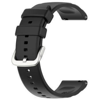 SILICONE Vymeniteľný remienok pre Amazfit GTR 4 čierny