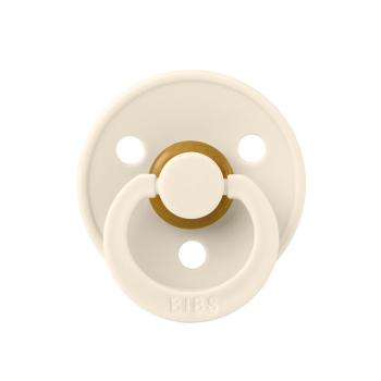 BIBS Cumlík z prírodného kaučuku Colour 1ks, veľkosť 2 - Ivory