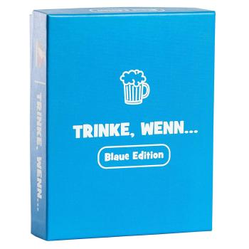 Spielehelden Trinke wenn... Blaue Edition Hra na pitie 100+ otázok Počet hráčov: 2+ Vek: od 18