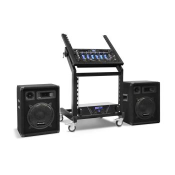 Electronic-Star Pluto Gravity, DJ PA set, rad Rack Star, bluetooth, 200 osôb