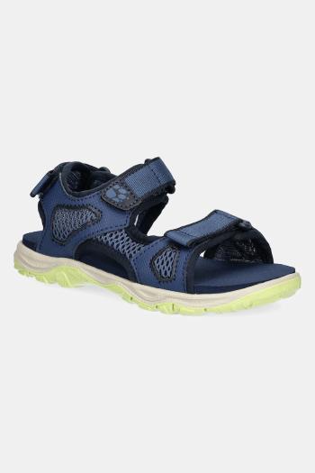 Detské sandále Jack Wolfskin TARACO BEACH čierna farba
