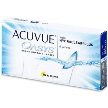 Acuvue Oasys with Hydraclear Plus (6 šošoviek) dioptrie: +1,25, zakrivenie: 8,40 (733905562365)