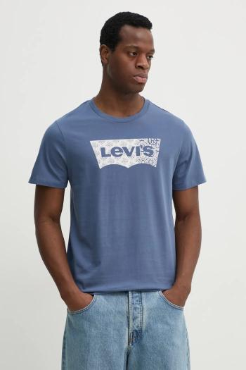 Bavlnené tričko Levi's GRAPHIC CREWNECK TEE pánske, s potlačou, 22491