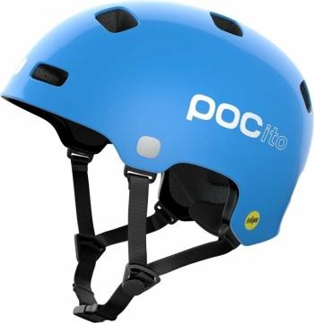 POC POCito Crane MIPS Fluorescent Blue 51-54 Detská prilba na bicykel