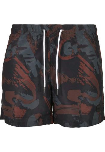 Urban Classics Pattern Swim Shorts 80's aop - L