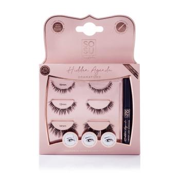 SOSU Cosmetics Umelé riasy Hidden Agenda (Dramatized Lashes) 10-14 mm