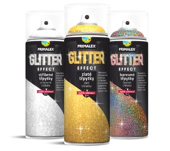 PRIMALEX GLITTER - Lak s farebnými trblietkami zlaté trblietky 400 ml