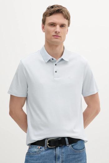 Bavlnené polo tričko Calvin Klein jednofarebné, LV04LB276G