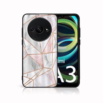 MY ART Ochranný kryt pre Xiaomi Redmi A3 PINK MARBLE (143)