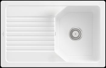 VILLEROY & BOCH VILLEROY & BOCH - Keramický drez Villeroy &amp; Boch Linara 45, 338401KG Snow white 338401KG