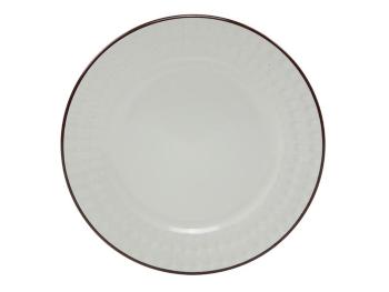 HIT Keramický dezertný tanier ROMA 19cm biely