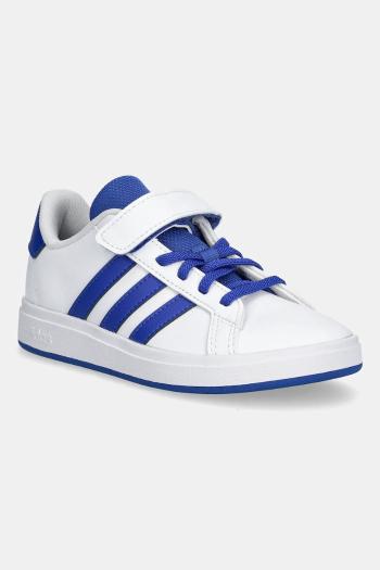 Detské tenisky adidas GRAND COURT 2.0 biela farba, JQ8000