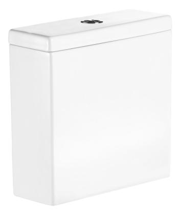 SAPHO - RAVEO keramická splachovacia nádržka pre kombi WC, biela PC105-112