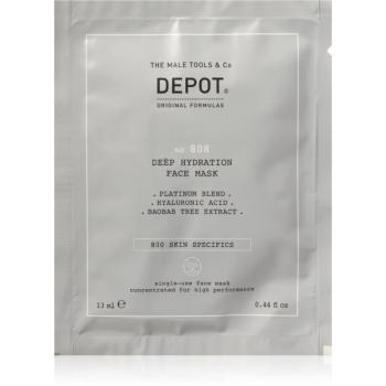 Depot No. 808 Deep Hydration Face Mask hĺbkovo hydratačná maska pre mužov 12x13 ml