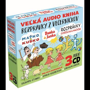 Detské, Rozprávky z večerníčkov (Veľká audio kniha), CD