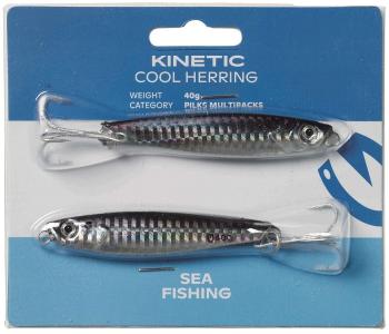 Kinetic pilker cool herring black silver 2 ks - 60 g