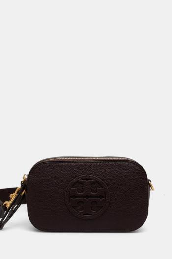 Kožená kabelka Tory Burch Miller hnedá farba, 150153.601