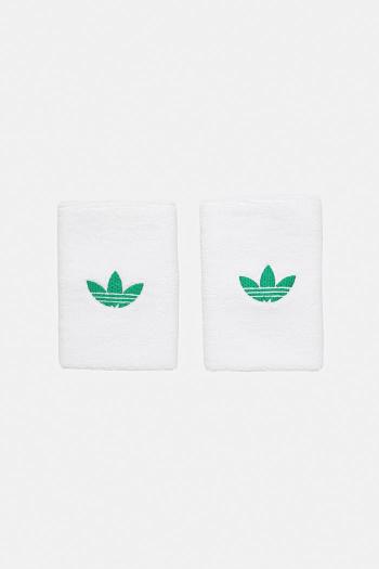 Potítko adidas Originals Ten Wb L OG 2-pak biela farba, JW8534