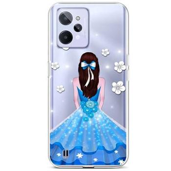 TopQ Kryt Realme C31 Blue Princess 74427 (Sun-74427)