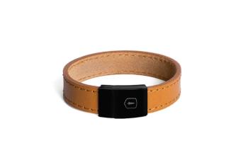 Kožený náramek Cognac Leather Bracelet - L=18-19 cm