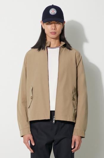 Bunda Baracuta G4 Cloth pánsky, béžová farba, prechodná, BRCPS1006