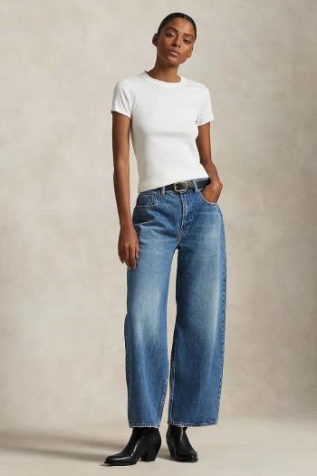 Bavlnené rifle Polo Ralph Lauren dámske, 211969380
