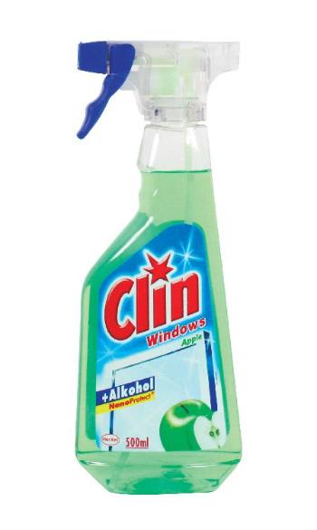 CLIN WINDOW CLEANER PUMP 500 ML APPLE