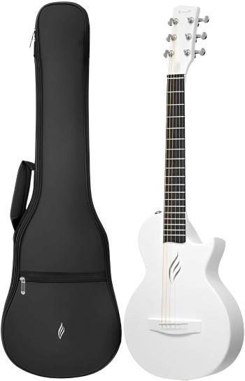 Enya Music Nova Go Mini White Elektroakustická gitara