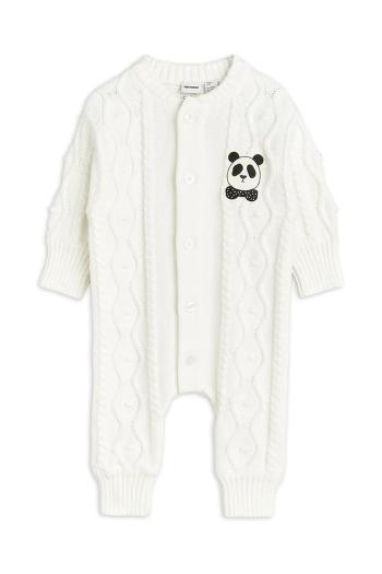 Detské bavlnené dupačky Mini Rodini Panda 2564011011