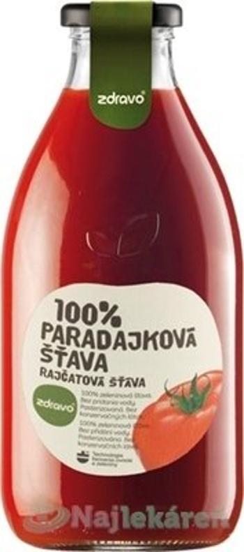 Zdravo 100% PARADAJKOVÁ ŠŤAVA  0,75 l