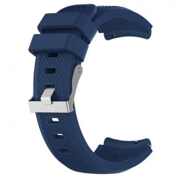 BStrap Silicone Sport remienok na Xiaomi Amazfit Stratos 2/2S/3, dark blue (SXI008C07)