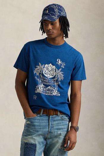 Bavlnené tričko Polo Ralph Lauren pánske, s potlačou, 710958248
