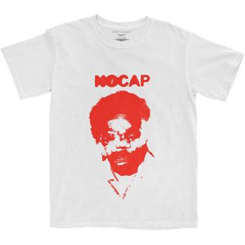 NoCap tričko Face Mash Biela XL
