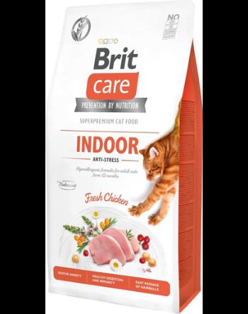 BRIT Care Cat Grain-Free Indoor Anti-Stress hrana uscata pisici, hipoalergenica, fara cereale 7 kg