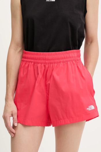 Šortky The North Face Class V Pathfinder ružová farba, jednofarebné, vysoký pás, NF0A8BJ16IE1