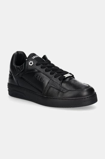 Kožené tenisky BALR. The Club Urban Cup Sneaker čierna farba, B1511.1046